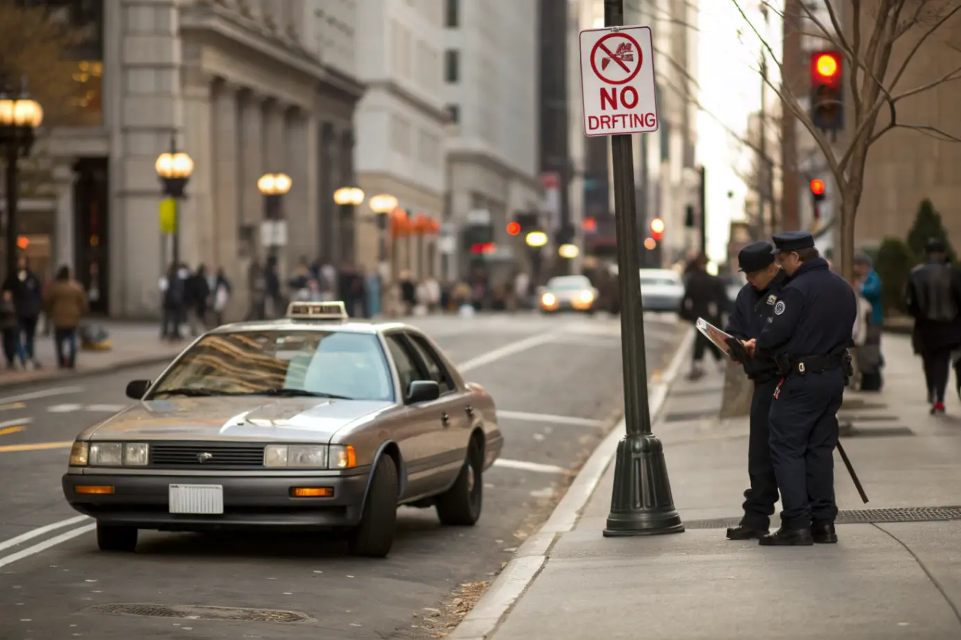 Запрет дрифта в городе: какие экстремальные манёвры теперь под штрафом